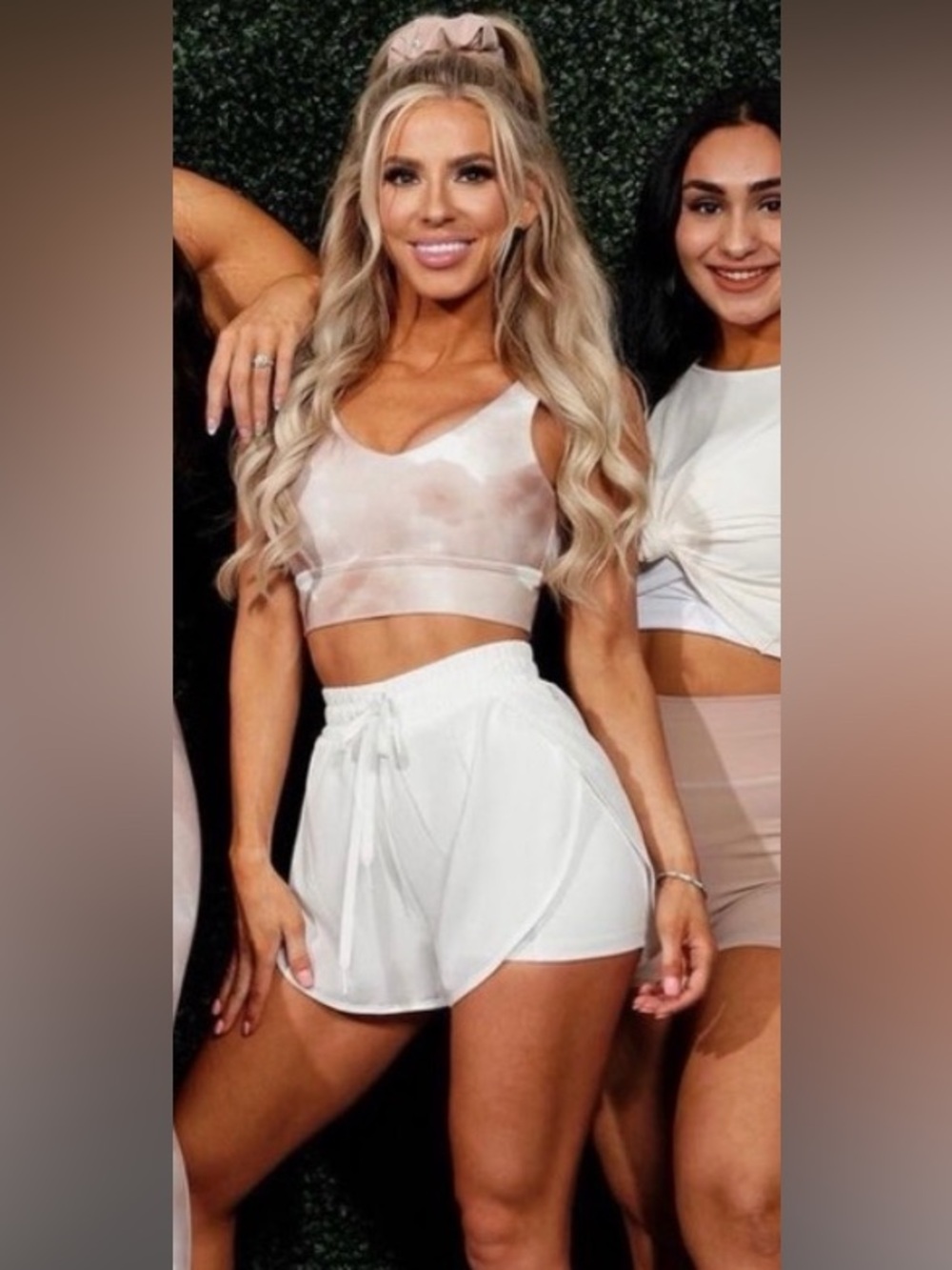 NWT 🆕 Buffbunny White Lifesavor Shorts